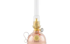 Fotogenlampor<Karlskrona Lampfabrik Nattlampa - Förkopprad mässing