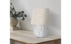 Mauro Ferretti Natural Bordslampa 48cm Vit/Beige* Bordslampor