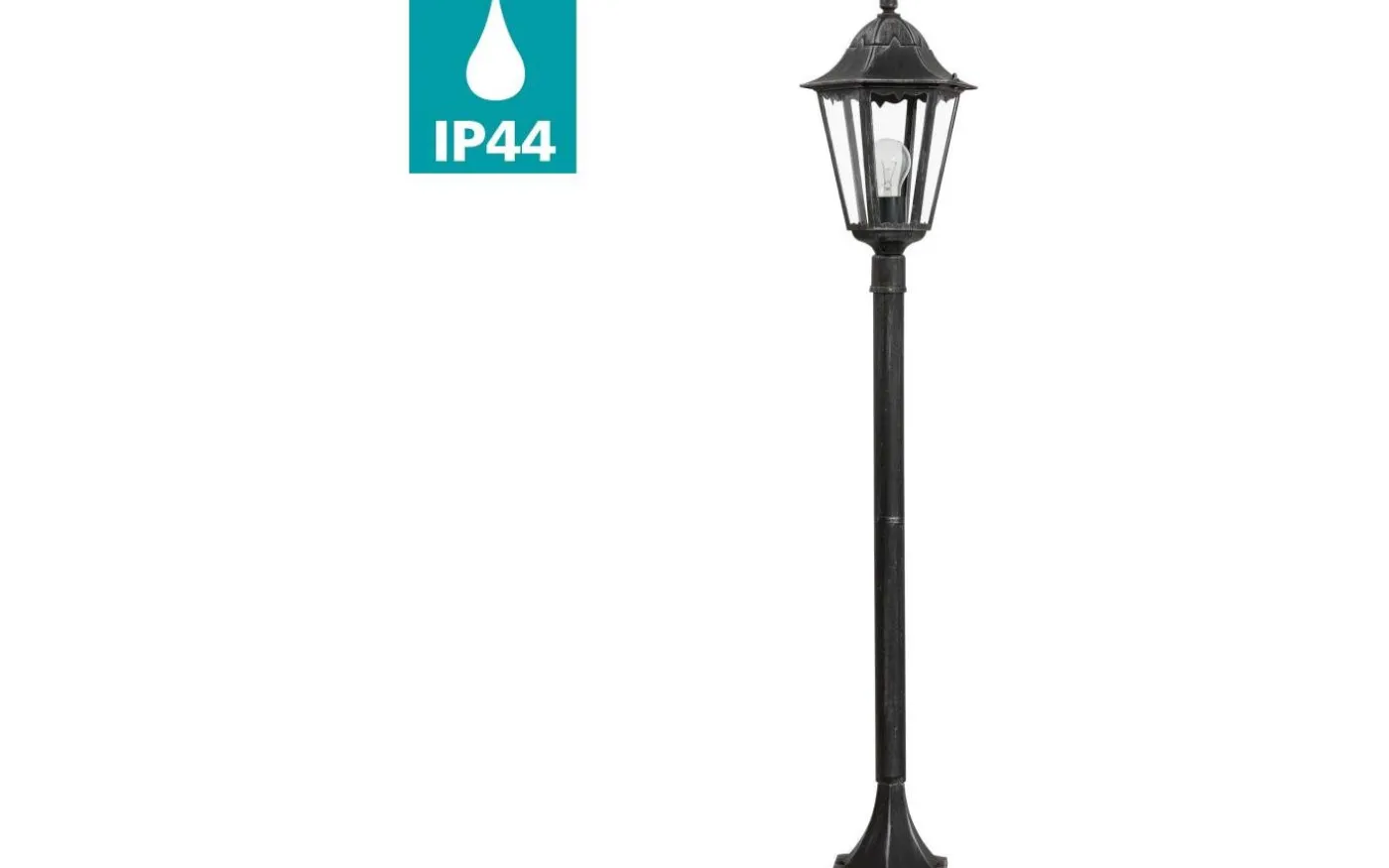 Navedo Pollare 120cm Svart IP44