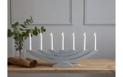 Star Trading Navida Adventsljusstake 30cm Grå* Visa Alla Adventsljusstakar|Adventsljusstakar 0-30 Cm