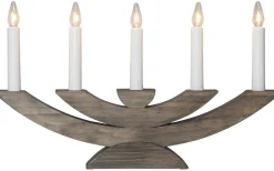 Navida Ljusstake 24cm Brun