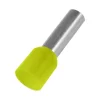 Ändhylsa, Isolerad, 1,0 mm², Gul, 100 st/frp