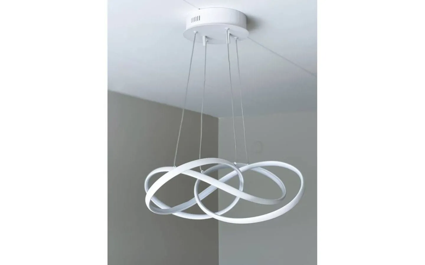 Aneta Nebulosa Taklampa 65cm LED 48W 3000K Vit* Stora Taklampor Ø50-69 Cm