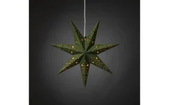 Konstsmide Neo Julstjärna 60cm Grön Sammet* Visa Alla Julstjärnor|Julstjärnor Med Sladd