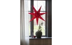 Visa Alla Julstjärnor|Julstjärnor Med Sladd<Konstsmide Neo Julstjärna 78cm Röd Sammet