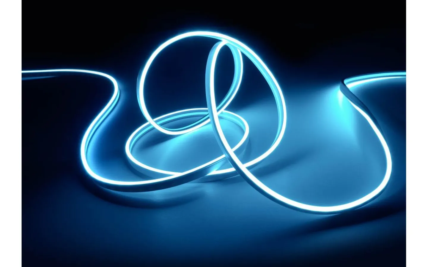 12V Led Slinga<Reality Neon LED-remsa 5m RGB+3000K Komplett Kit Vit