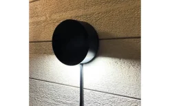 Lightson Nero Svart Vägglampa LED 3000K 140lm 4W* Lightson Garden Plug & Play