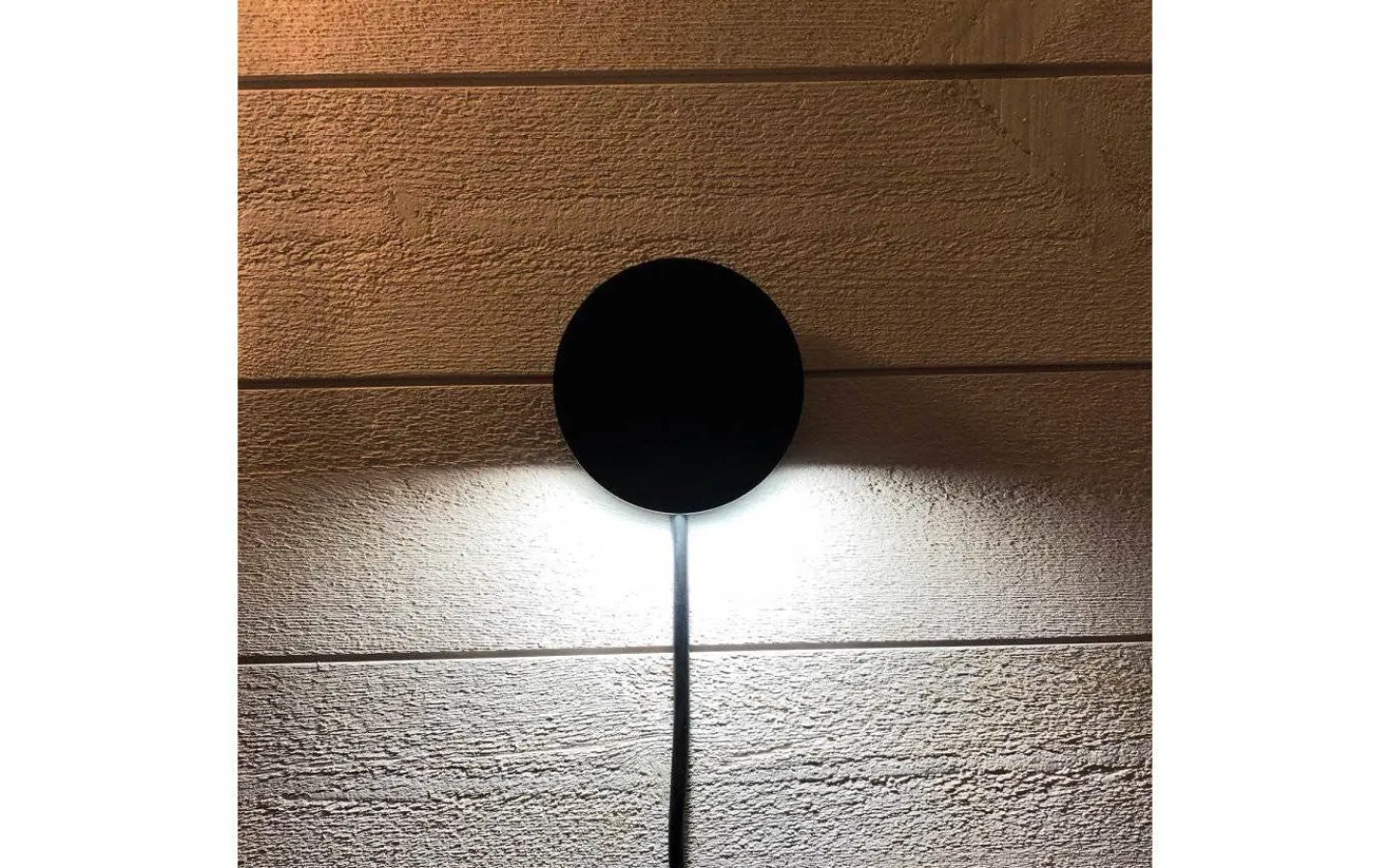 Lightson Nero Svart Vägglampa LED 3000K 140lm 4W* Lightson Garden Plug & Play