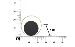 Mauro Ferretti Nero Vägglampa 25cm Svart* Lampetter