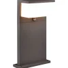 Trio Lighting Nestos Pollare 45cm LED antracit rörelsesensor IP54* Pollare & Grindlyktor