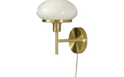 New August Vägglampa Matt Mässing