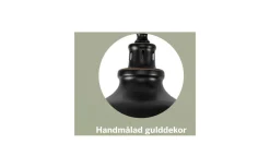 Kök & Matplats|Läslampor<Cottex New Haven Vägglampa 60cm Antik Svart