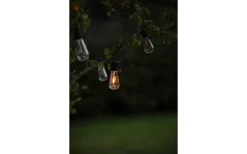 Partyslingor Utomhus 230V|Partyslingor Utomhus 230V<Konstsmide Ängsblomma Partyslinga 4,5m 10L Amber utbytbar LED IP44