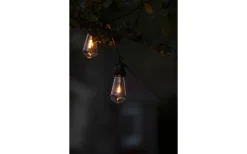 Partyslingor Utomhus 230V|Partyslingor Utomhus 230V<Konstsmide Ängsblomma Partyslinga 4,5m 10L Amber utbytbar LED IP44