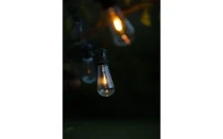 Partyslingor Utomhus 230V|Partyslingor Utomhus 230V<Konstsmide Ängsblomma Partyslinga 4,5m 10L Amber utbytbar LED IP44