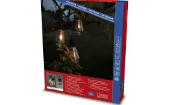 Partyslingor Utomhus 230V|Partyslingor Utomhus 230V<Konstsmide Ängsblomma Partyslinga 4,5m 10L Amber utbytbar LED IP44