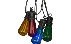 Ängsblomma Partyslinga 4,5m 10L Färgade utbytbar LED IP44