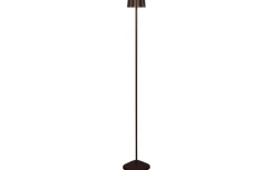 Uppladdningsbara Lampor Utomhus|Uppladdningsbara Lampor Utomhus<Konstsmide Nice Uppladdningsbar Golvlampa LED 120cm Rost IP54