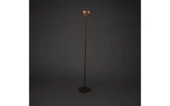 Uppladdningsbara Lampor Utomhus|Uppladdningsbara Lampor Utomhus<Konstsmide Nice Uppladdningsbar Golvlampa LED 120cm Rost IP54