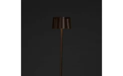 Uppladdningsbara Lampor Utomhus|Uppladdningsbara Lampor Utomhus<Konstsmide Nice Uppladdningsbar Golvlampa LED 120cm Rost IP54