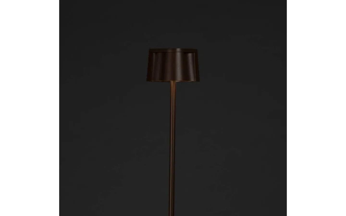 Uppladdningsbara Lampor Utomhus|Uppladdningsbara Lampor Utomhus<Konstsmide Nice Uppladdningsbar Golvlampa LED 120cm Rost IP54