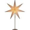 Star Trading Nicolas Julstjärna På Fot 88cm Antikmässing* Visa Alla Julstjärnor|Julstjärnor På Fot