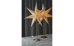 Star Trading Nicolas Julstjärna På Fot 88cm Antikmässing* Visa Alla Julstjärnor|Julstjärnor På Fot