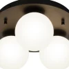 Badrum|Sovrum<Aneta Nicosia Plafond 25cm 3L Badrum Svart/Vit IP44