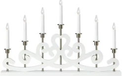 Visa Alla Adventsljusstakar|Adventsljusstakar 31-60 Cm<Markslojd Nightfall Adventsljusstake 41cm Vit