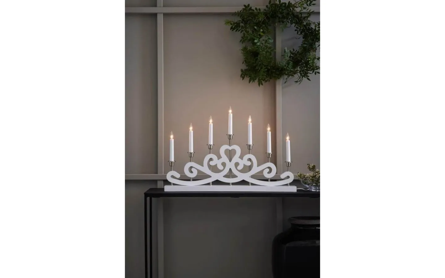 Visa Alla Adventsljusstakar|Adventsljusstakar 31-60 Cm<Markslojd Nightfall Adventsljusstake 41cm Vit