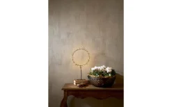 Kransar|Julpynt Inomhus<Star Trading Nike Krans på fot 45cm LED Svart Inomhus