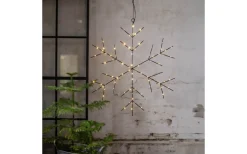 Julpynt Inomhus<Star Trading Niva Batteridriven Snöflinga LED 56cm