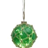 Star Trading Noah Marin Glaskula LED 12cm Grön* Inomhusdekorationer 230V