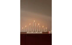 Visa Alla Adventsljusstakar|Adventsljusstakar 31-60 Cm<Globen Lighting Noel Adventsljusstake 39cm Elfenbensvit