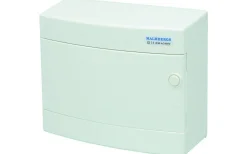 Normkapsling, ABS-Plast, 12 moduler, IP40