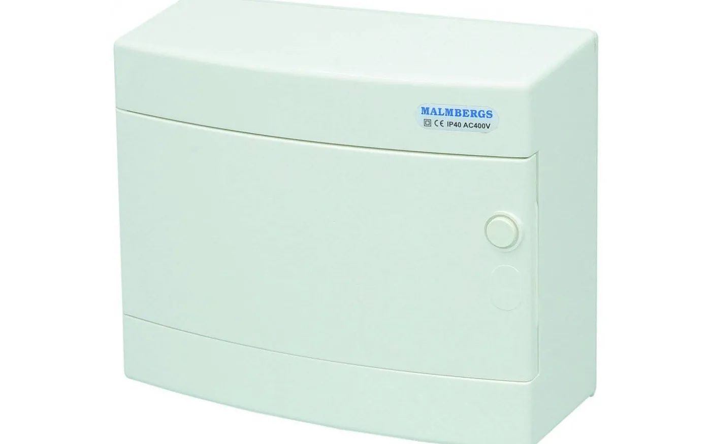 Normkapsling, ABS-Plast, 12 moduler, IP40