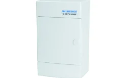 Normkapsling, ABS-Plast, 4 moduler, IP40