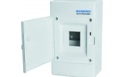 Normkapsling, ABS-Plast, 4 moduler, IP40