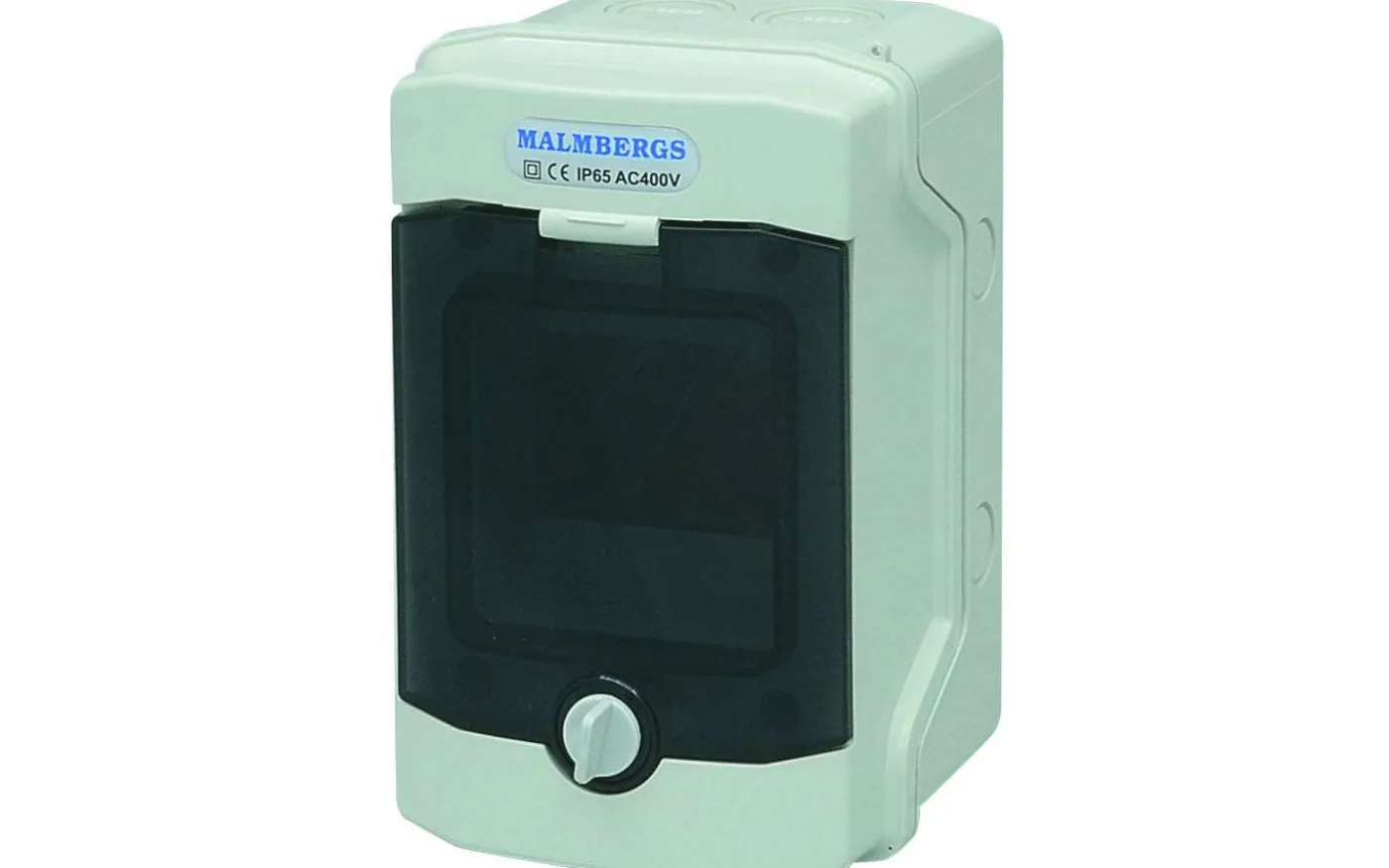 Normkapsling, ASA-plast, 4 moduler, IP65