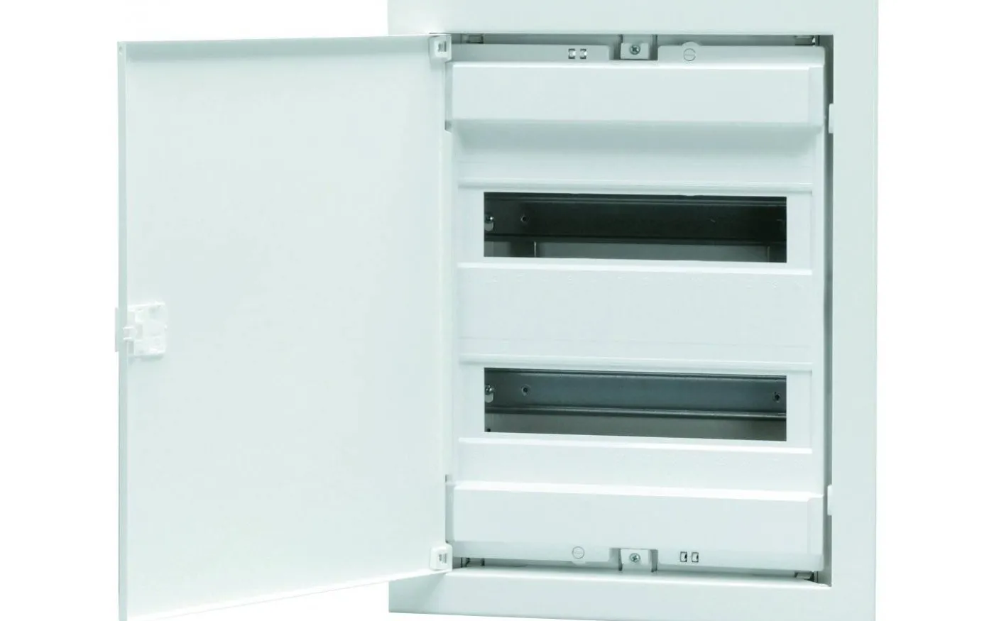 Normkapsling, infälld, 2 rad, 24+4 mod, IP40