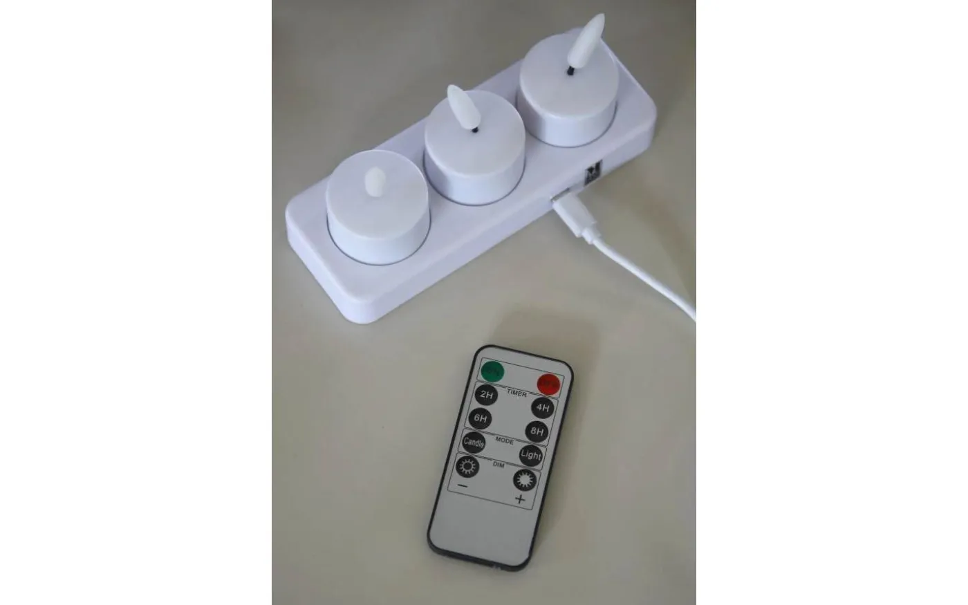 Norton Batteridriven Bordsdekoration 3-set Flerfärgad