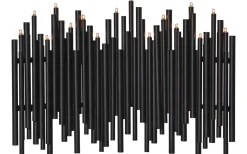 Visa Alla Adventsljusstakar|Adventsljusstakar 0-30 Cm<Star Trading Note Ljusstake 25cm Svart