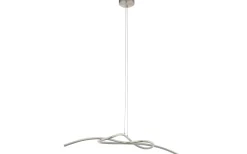 Eglo Novafeltria Taklampa 90cm LED 3000K 16W Nickel* Avlånga Taklampor