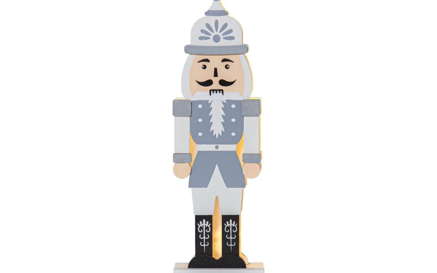 Julbyar Och Figurer|Batteri Julpynt Inomhus<Star Trading Nutcracker Bordsdekoration 25cm Multifärgad