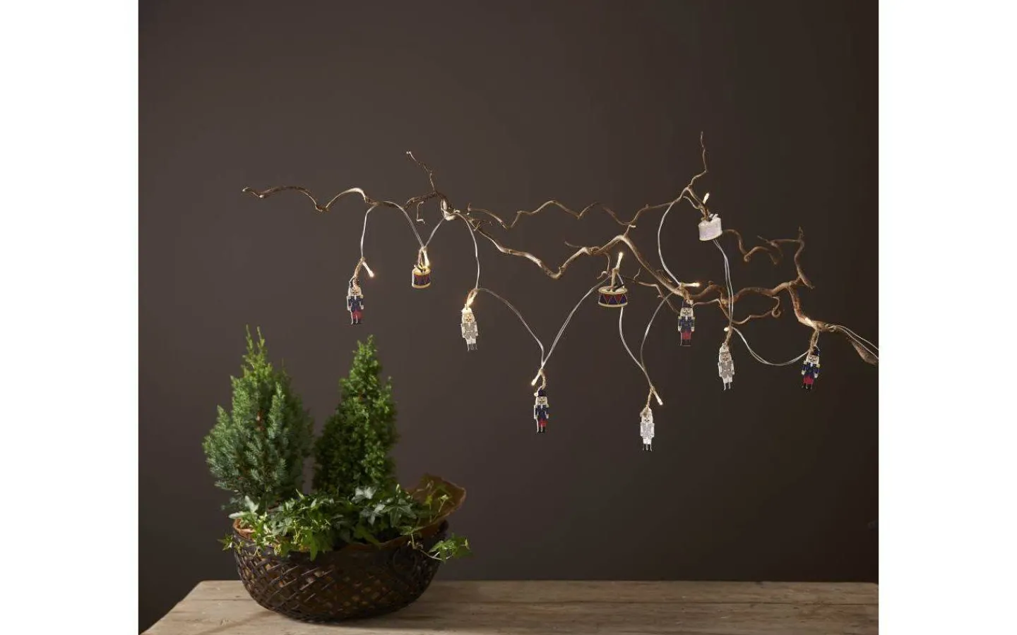 Star Trading Nutcracker Ljusslinga 1,8m Multifärgad Inomhus* Batterislingor