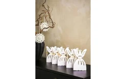 Batteri Julpynt Inomhus<Markslojd Nygården Batteridriven Bordsdekoration Änglar 104cm Vit