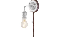 Nylander - Förnicklad / Brytare / Brunt fäste