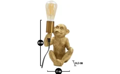 Occhio Bordslampa Apa 25cm Guld