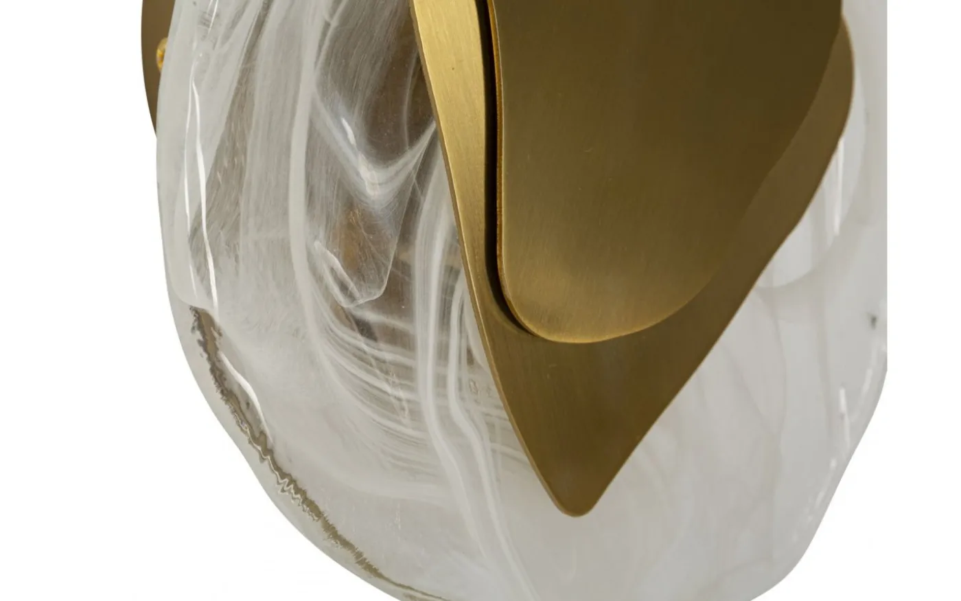 Ocean Vägglampa 31cm Guld