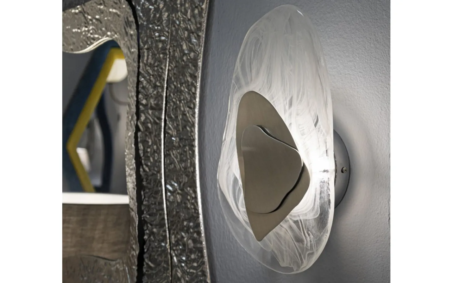 Mauro Ferretti Ocean Vägglampa 31cm Silver* Lampetter